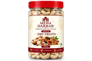 Mewa Darbar Premium Cashews | Kaju | Creamy, Crunchy & Fresh | 250g