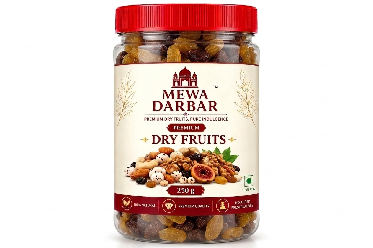 Mewa Darbar Premium Raisins | Kishmish | Naturally Sweet & Delicious