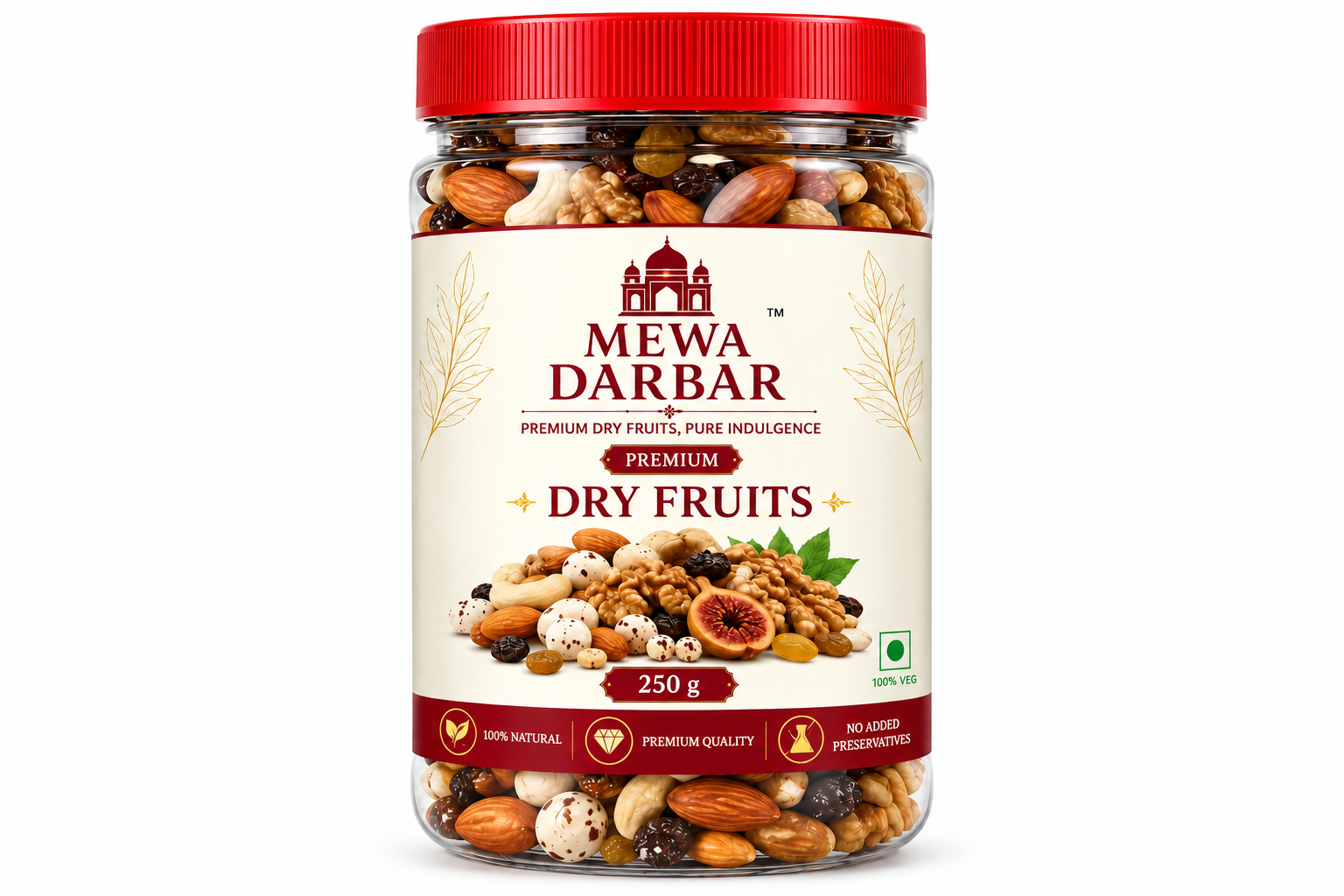 Mewa Darbar Premium Mixed Dry Fruits (Nutritious Daily Snack)