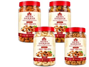 Royal Mewa Family Box - Premium Almonds, Cashews, Walnuts & Rasins